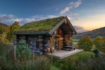 Eagle Brae Luxury Log Cabins in Scotland